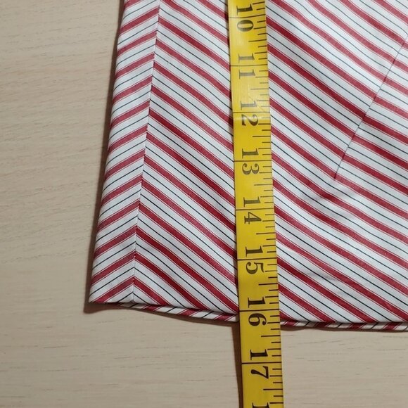 ZARA Stripes pleated bow wrap mini skirt - Picture 11 of 14